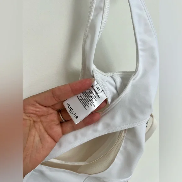 Mugler Sheer Tulle Sports Bra Size FR 38 (Medium)